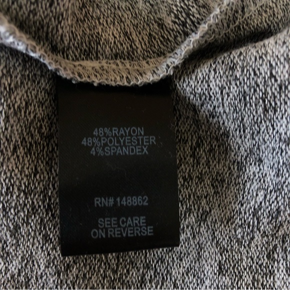 TORRID NWT grey heathered long sleeve hooded pullover sweatshirt, size 3X - Picture 7 of 8